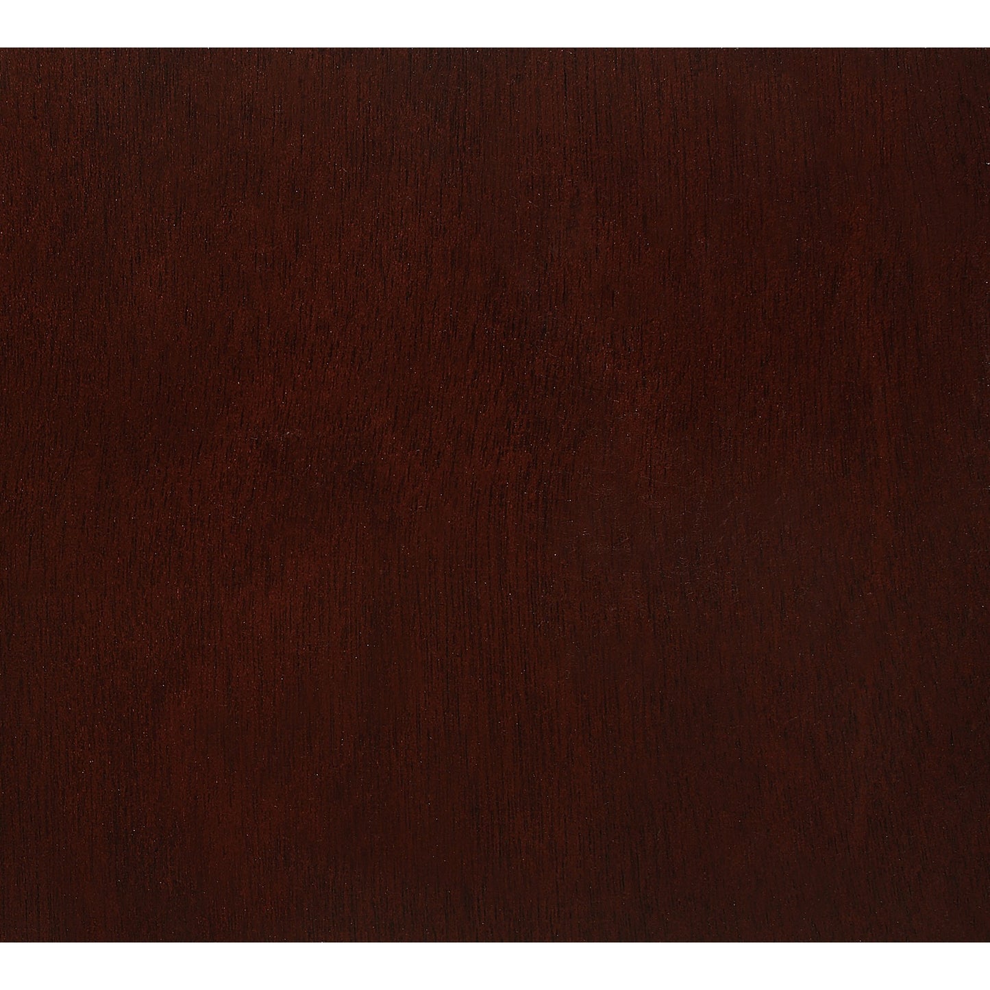 Sleek Dark Cherry Wood Wall Hanging Mirror