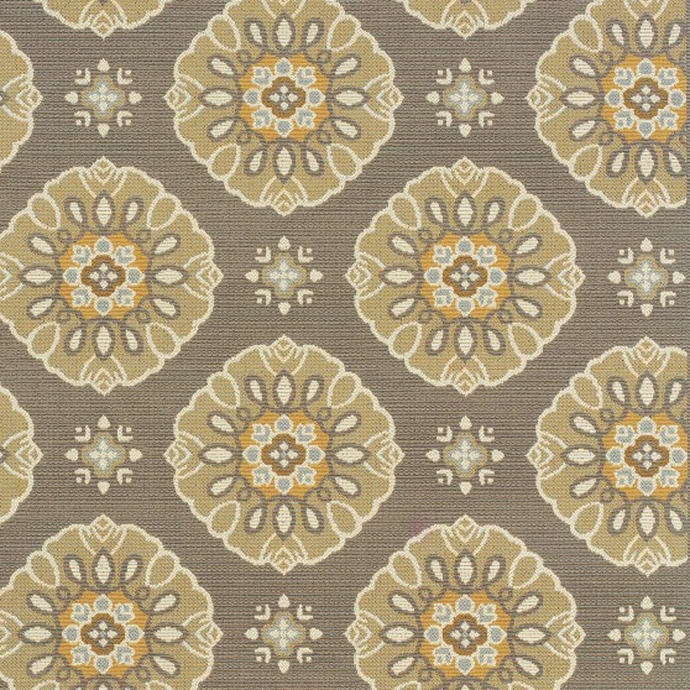 7' x 10' Gray Moroccan Indoor Outdoor Area Rug