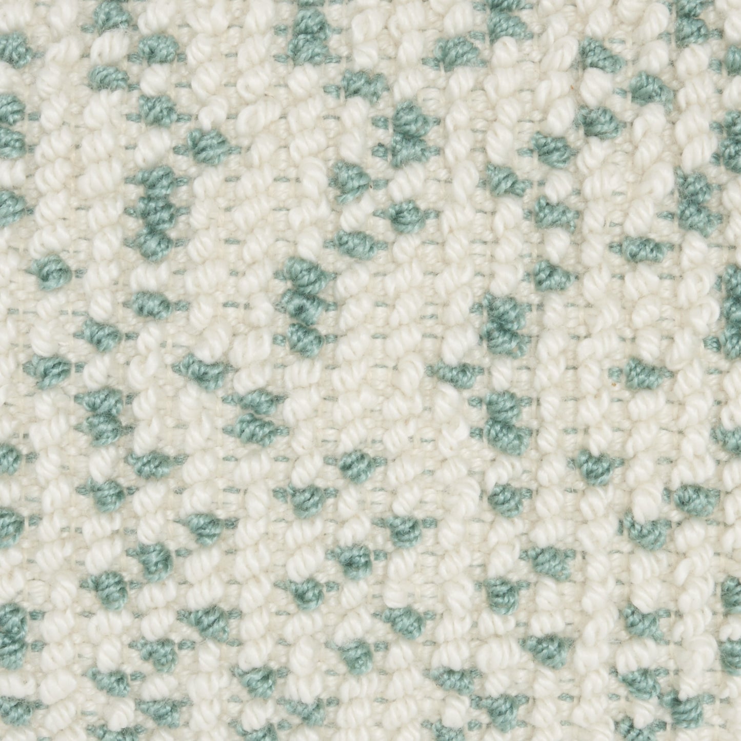 Light Blue Dotted Lumbar Pillow