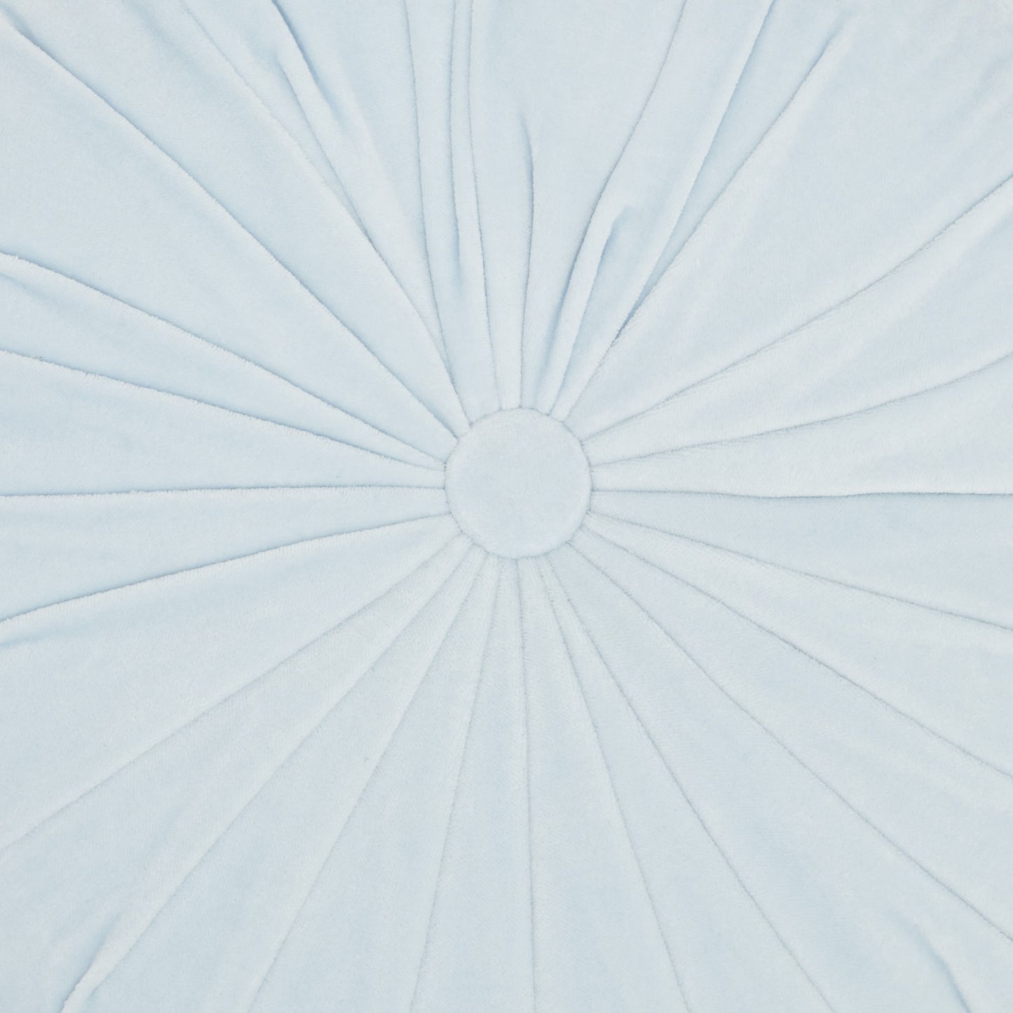 16" Periwinkle Tufted Round Throw Pillow