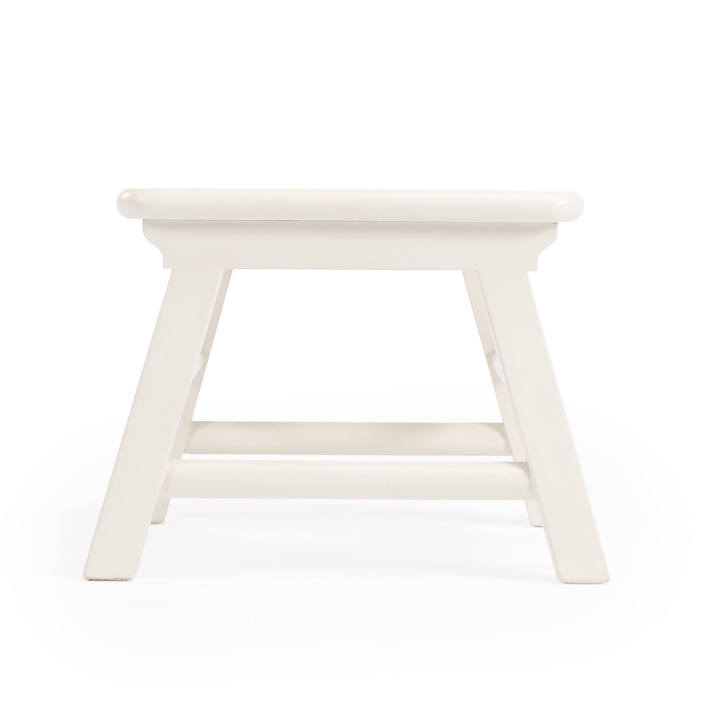 Classic White Step Stool