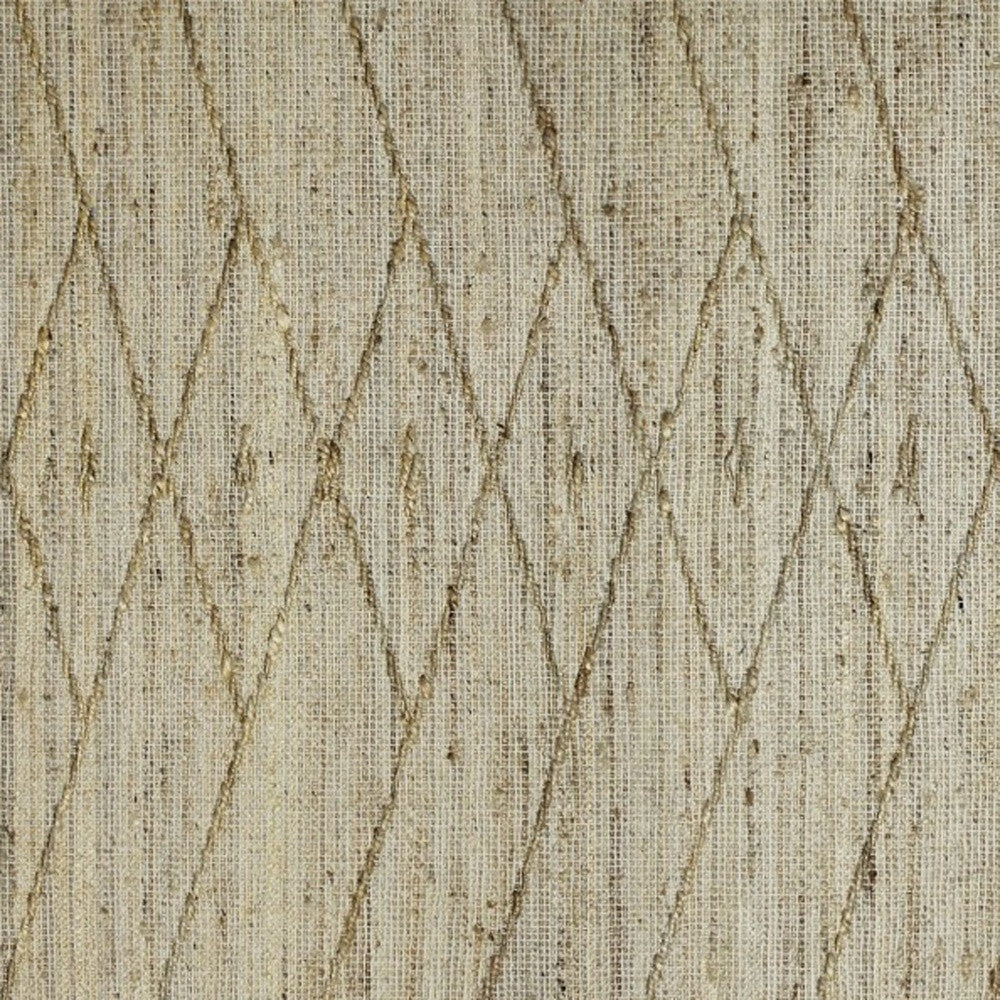 2' X 3' Beige Distressed Tribal Scatter Rug