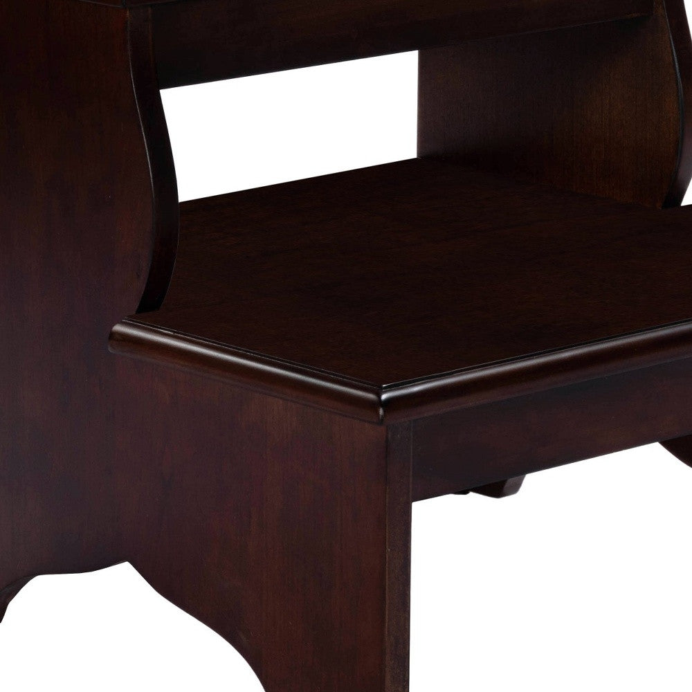 Handcrafted Cherry Step Stool