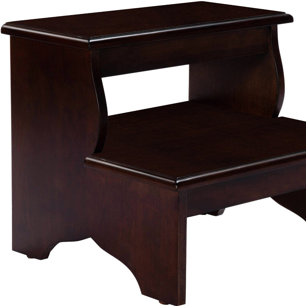 Handcrafted Cherry Step Stool