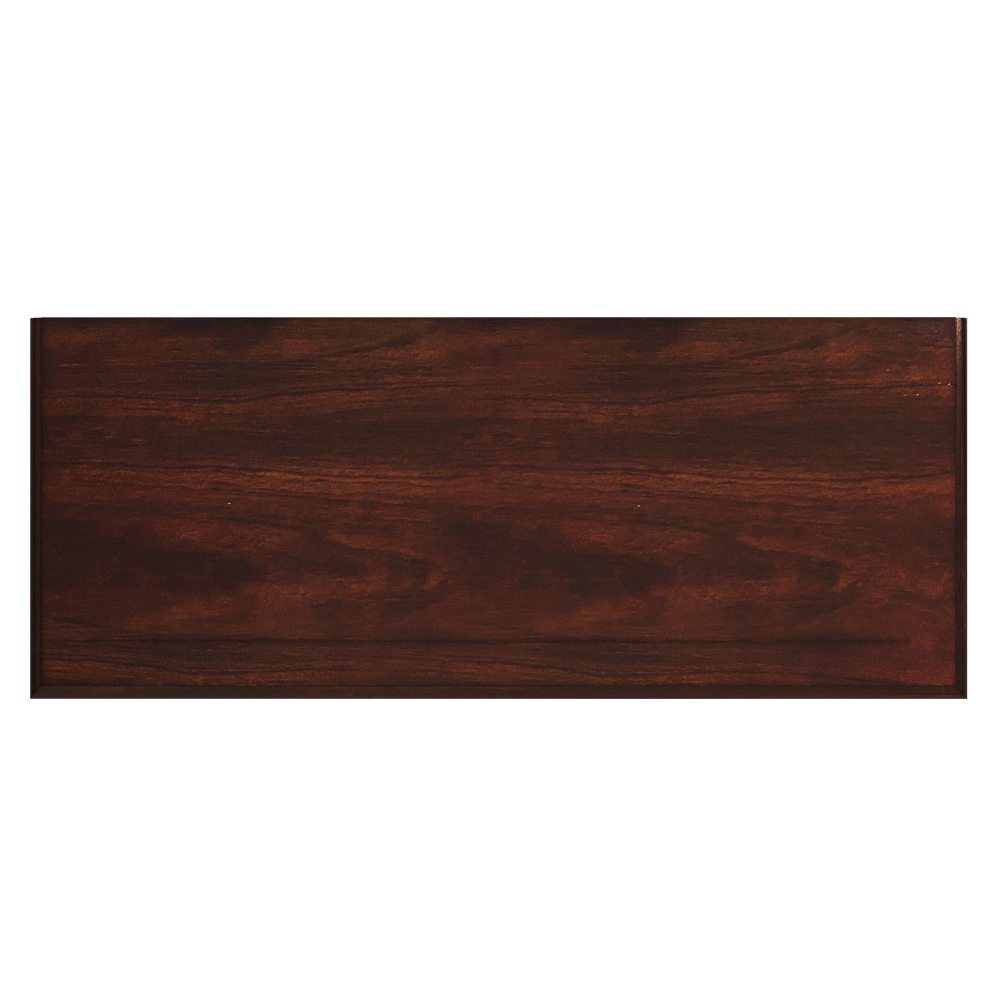 30" Brown Two Tier Standard Bookcase