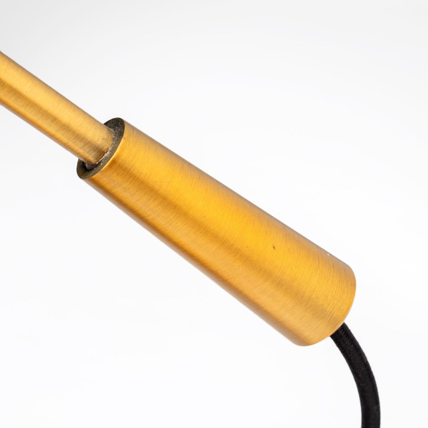 Sleek Golden Cone Adjustable Table Or Desk Lamp