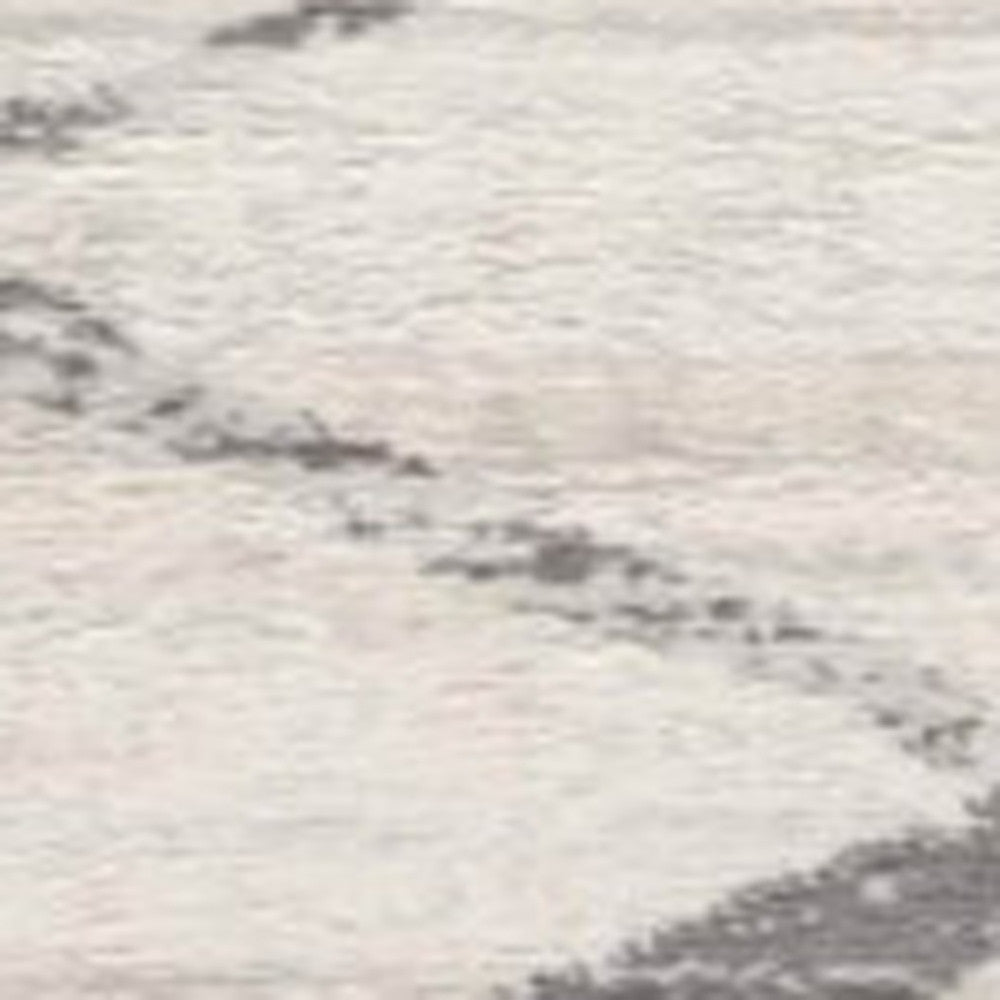 9’ x 13’ Gray Modern Abstract Pattern Area Rug