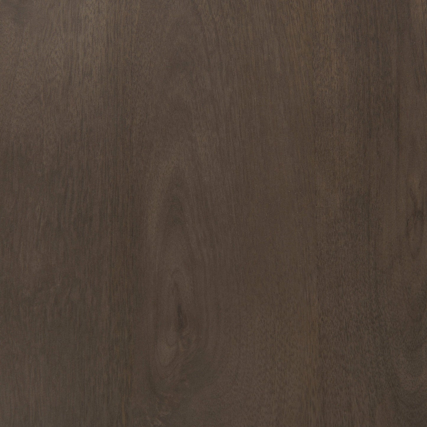 Set Of Two Geo Dark Brown Metallic And Wood Tables