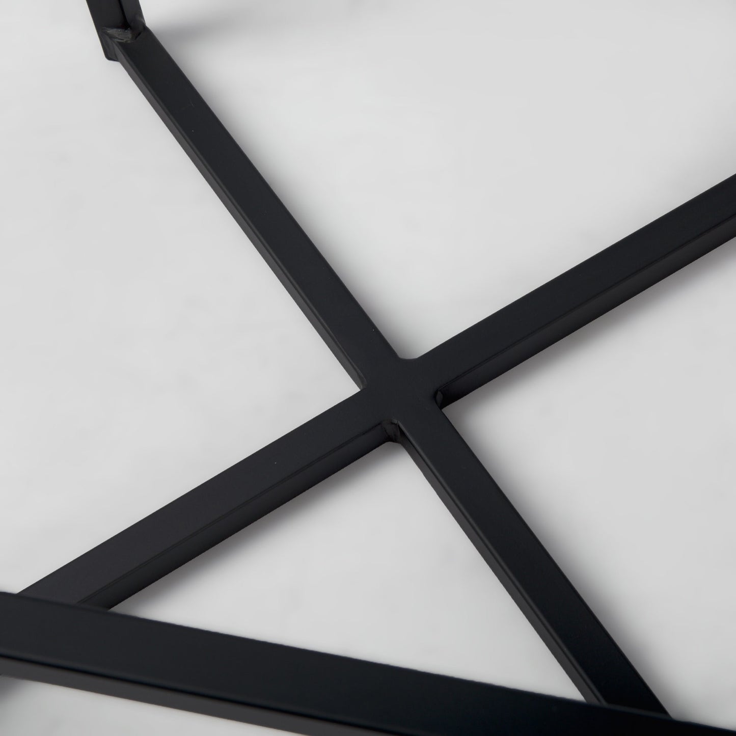 Geo Cube Black Metal And Gray Counter Stool