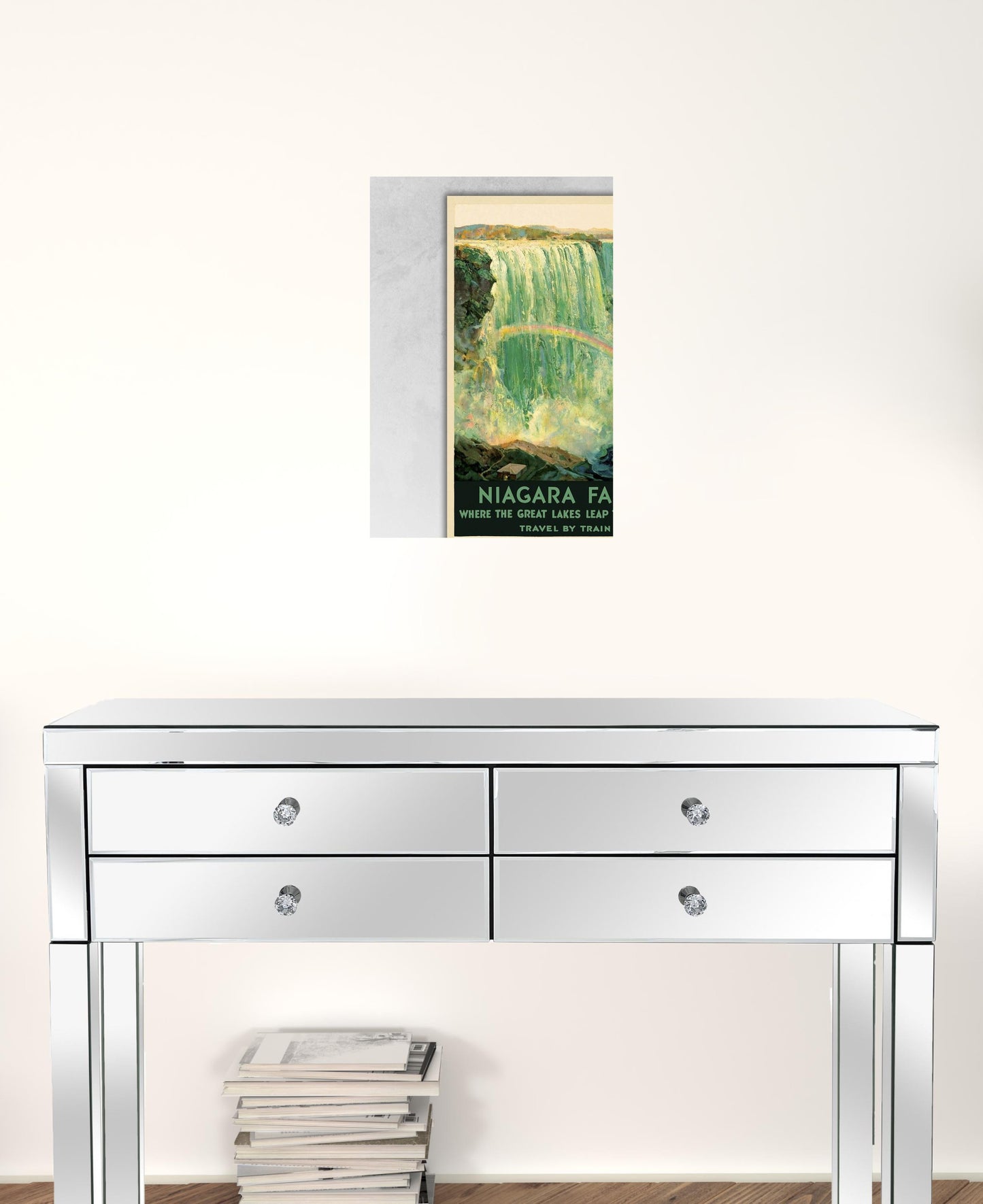 20" X 30" Niagra Falls New York C1920S Vintage Travel Poster Wall Art
