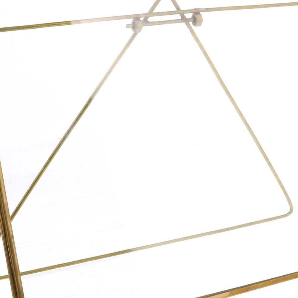 Multiple Sizes Gold Metal Tabletop Picture Frame