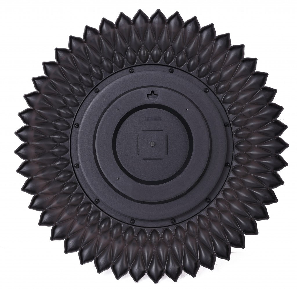 Bronze Round Accent Mirror
