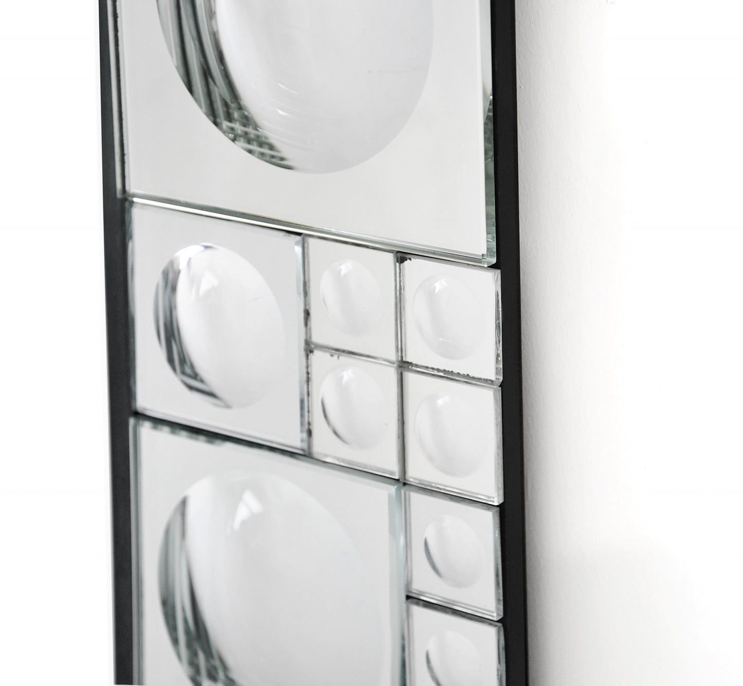 Clear Rectangle Accent Glass Mirror