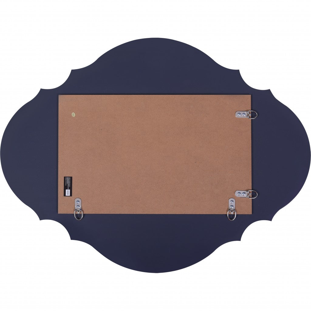 Silver Novelty Accent Glass Mirror