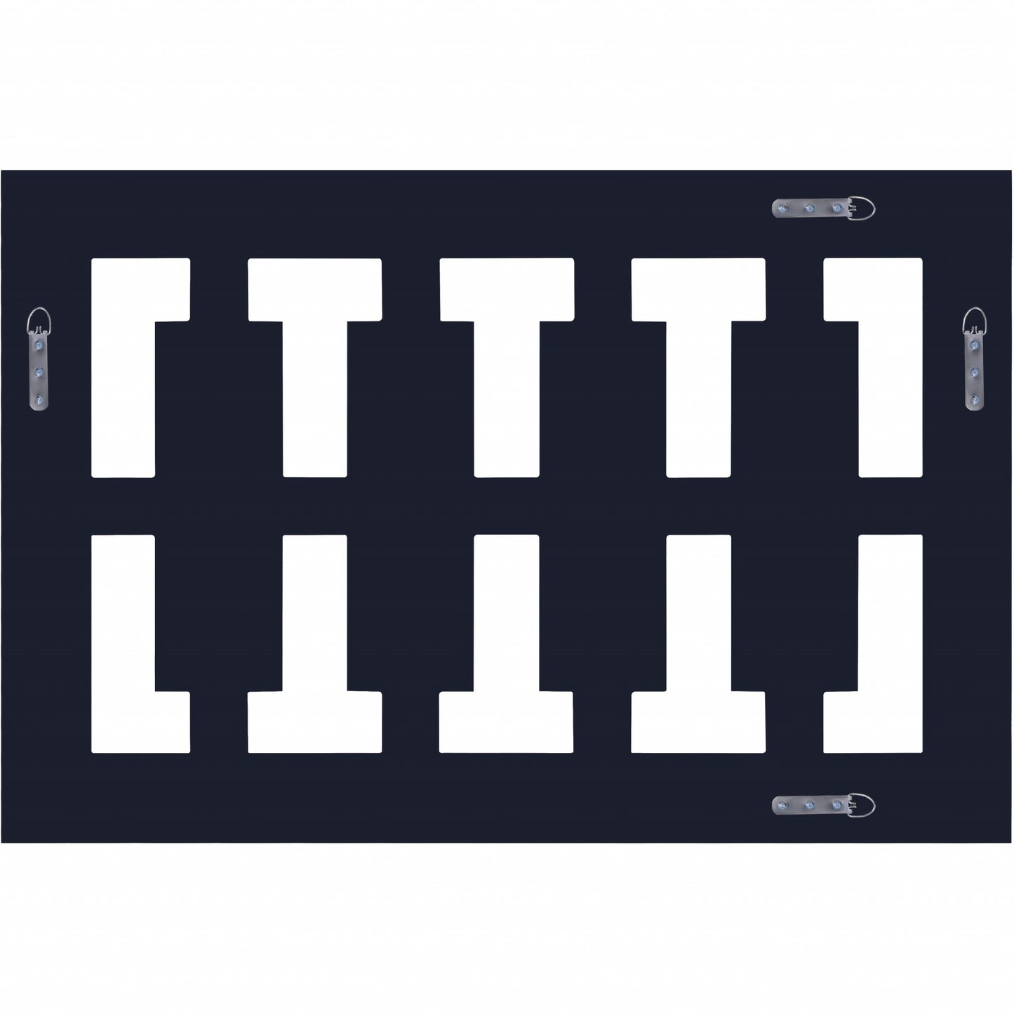 Clear Rectangle Accent Glass Mirror