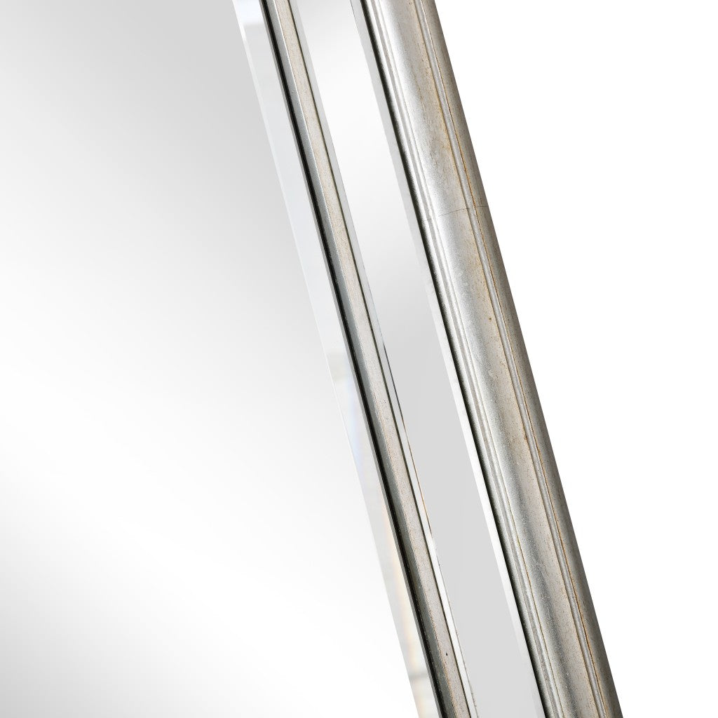 Silver Leaf Antiqued Mirror