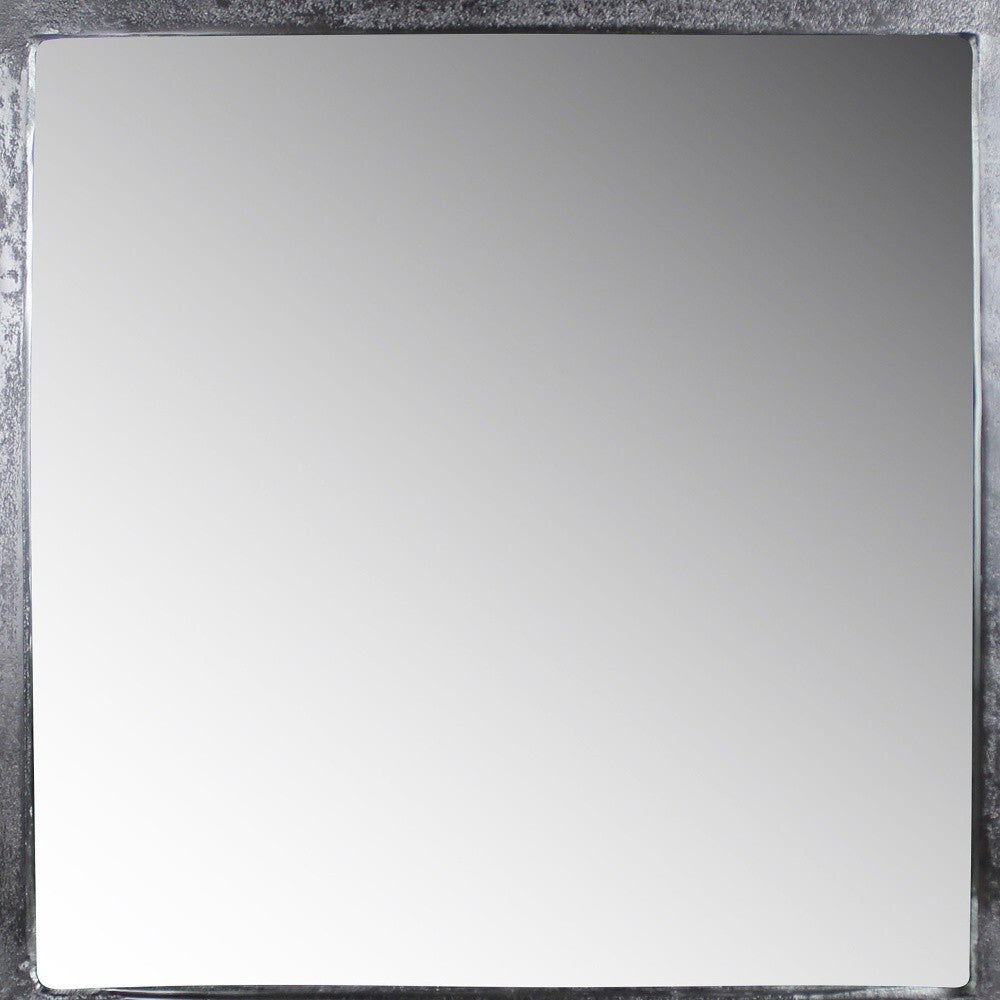 Cast Aluminum Square Mirror