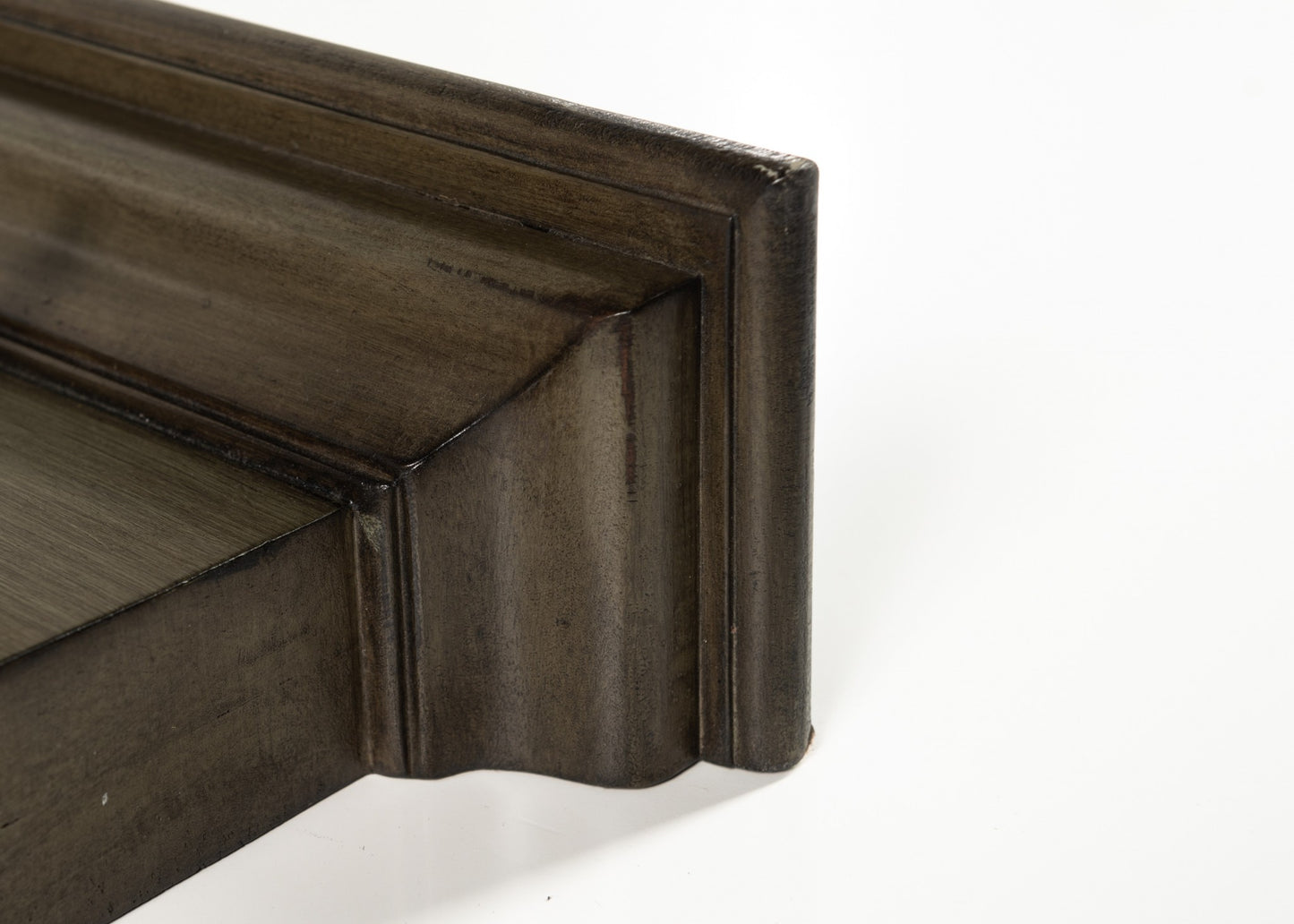 Rustic Antiqued Green Eight Hook Hanging Coat Rack