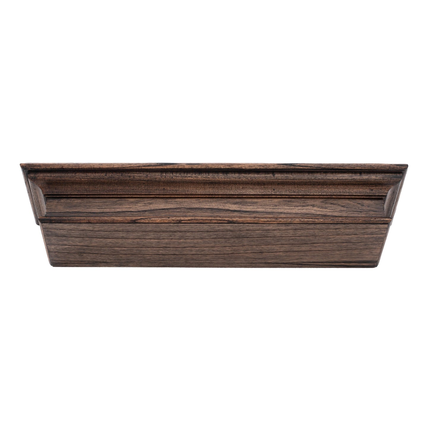 32" Black Wash Floating Wall Shelf