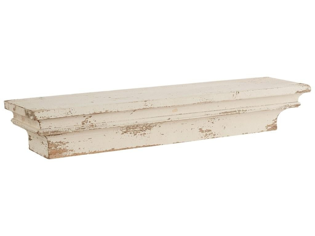 7" Solid Wood Wall Mounted Shelving Unit