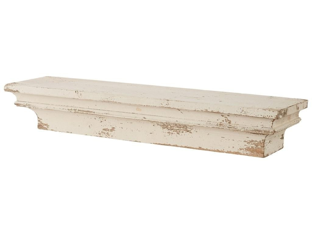 7" Solid Wood Wall Mounted Shelving Unit