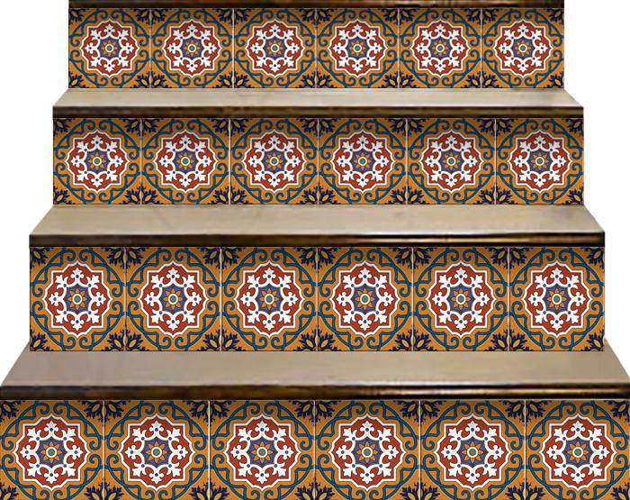 4" X 4" Old World Ole Peel and Stick Tiles
