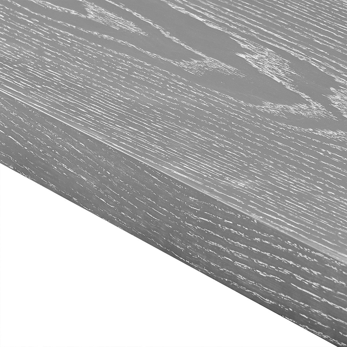 75" Dark Gray Whitewash Wooden Floating Shelf