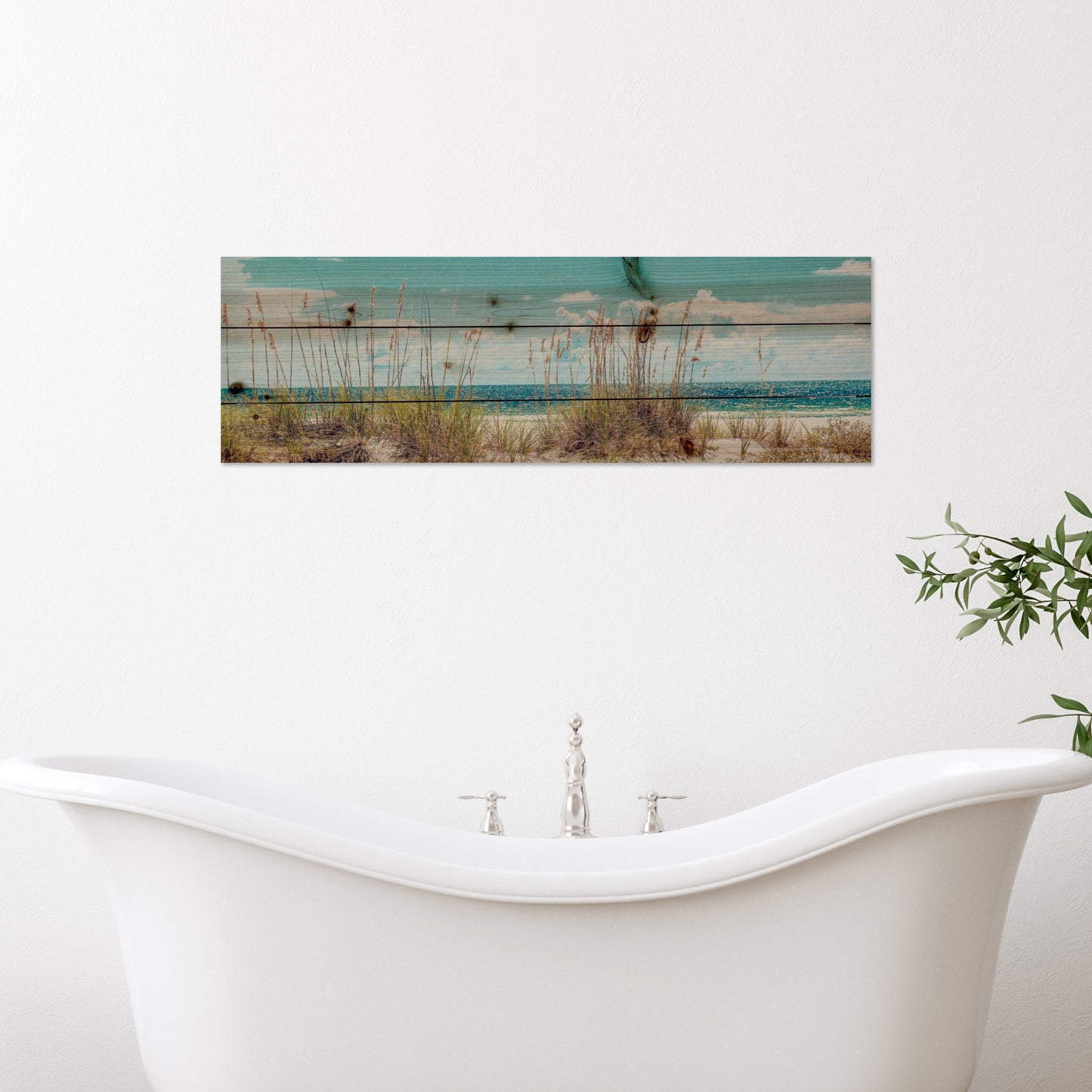 Long Ocean Sand Dunes Unframed Photograph Wall Art