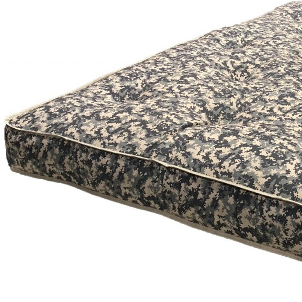 8" Camo Double Foam Full Mattress