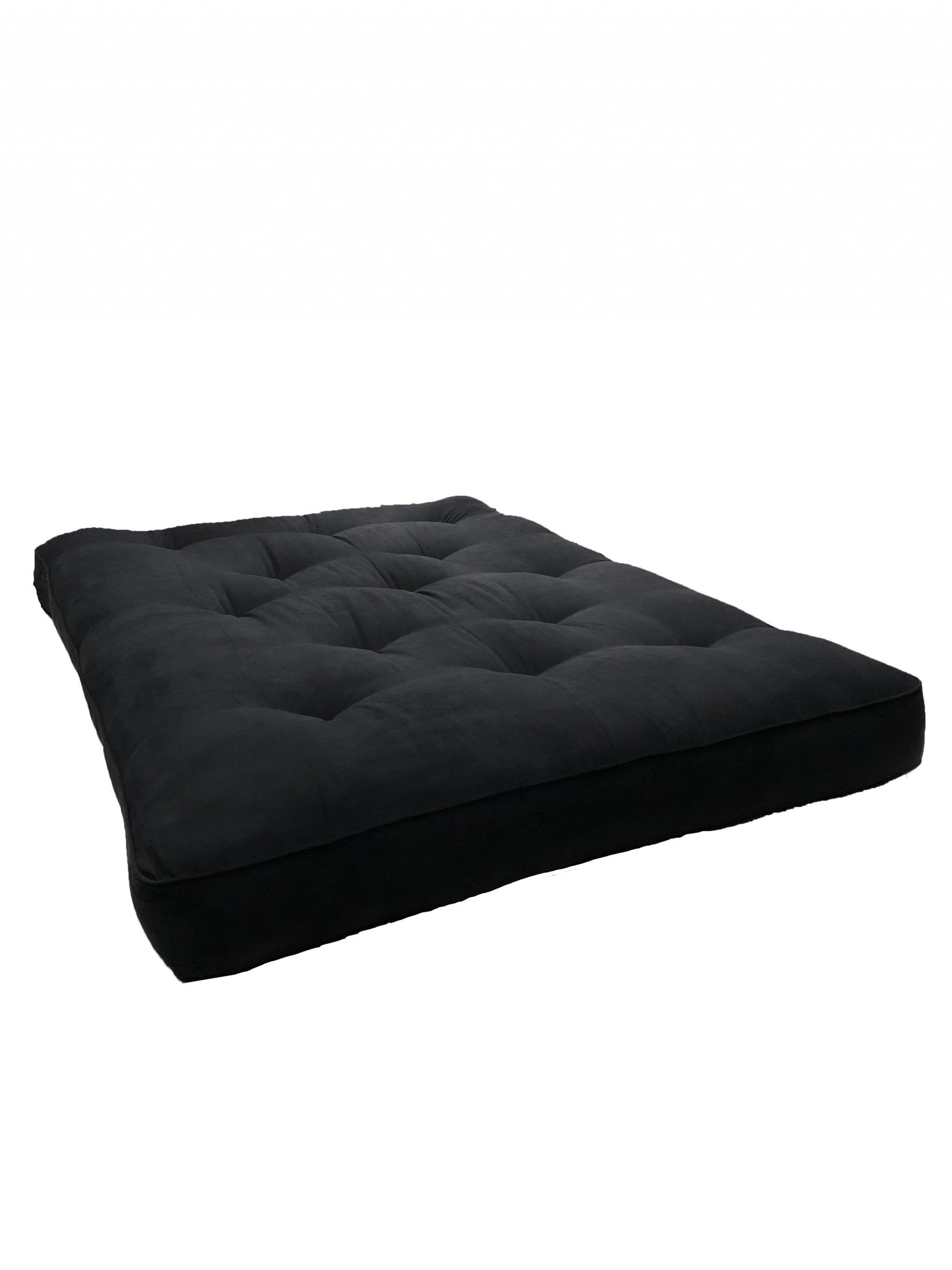 8" Black Double Poly Full Futon Mattress