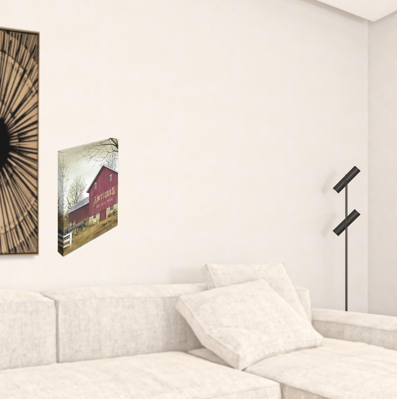 Antique Barn 2 Wrapped Canvas Print Wall Art