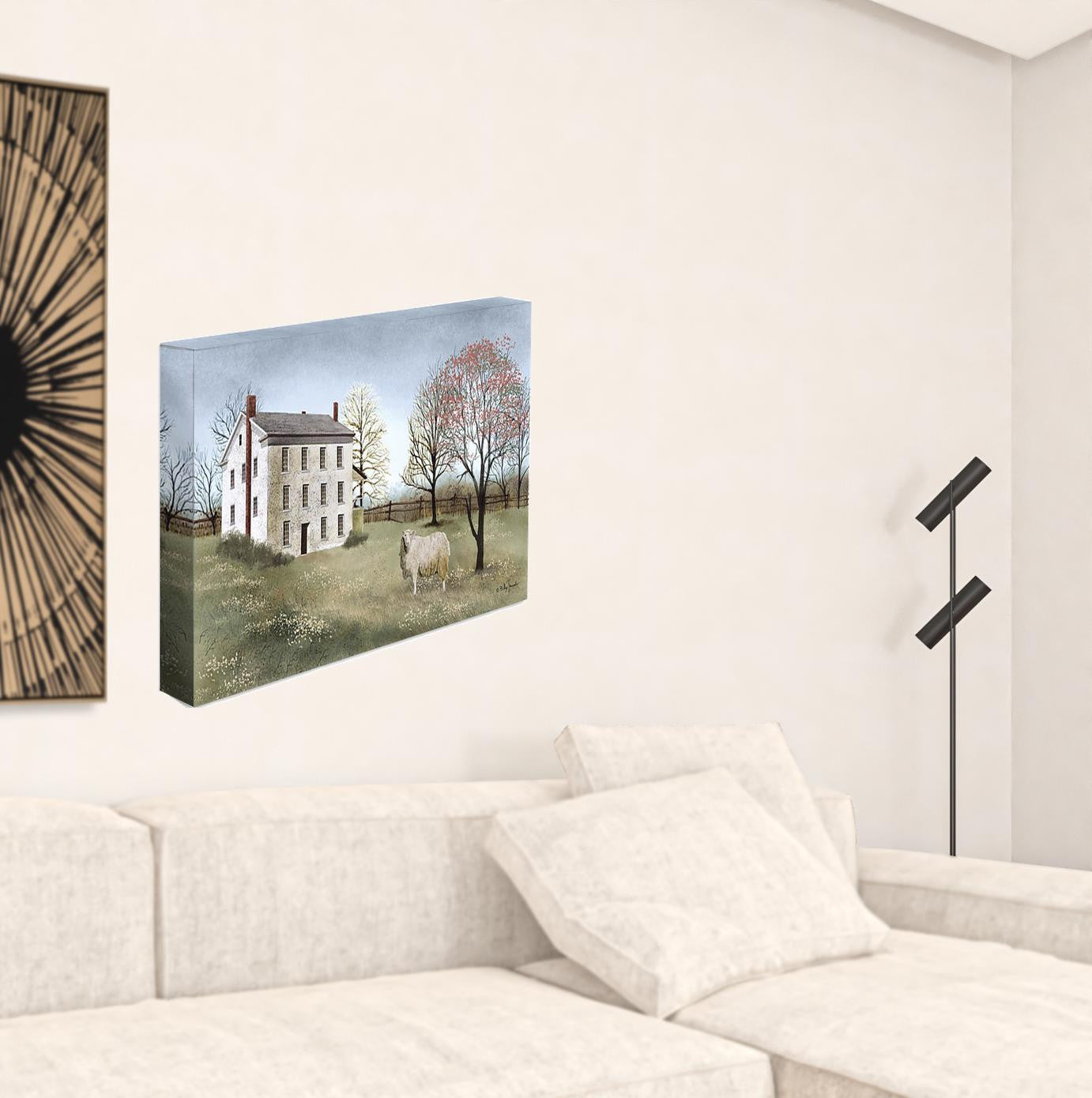 Spring At White House Farm Wrapped Canvas Print Wall Art