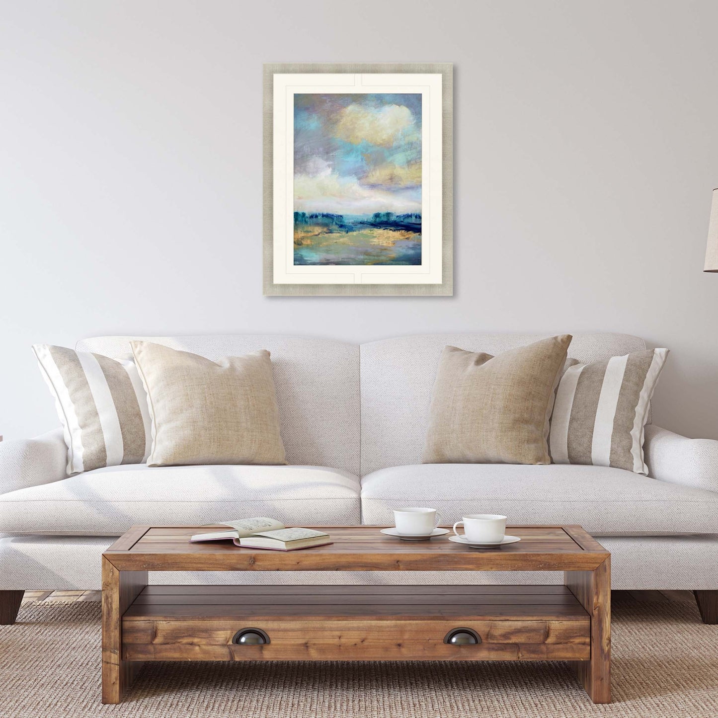 Opaline Framed Art Gold Picture Frame Print Wall Art
