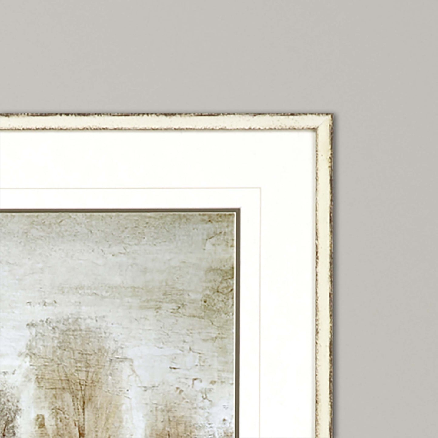 Peaceful Forest Ii Framed Art White Picture Frame Print Wall Art