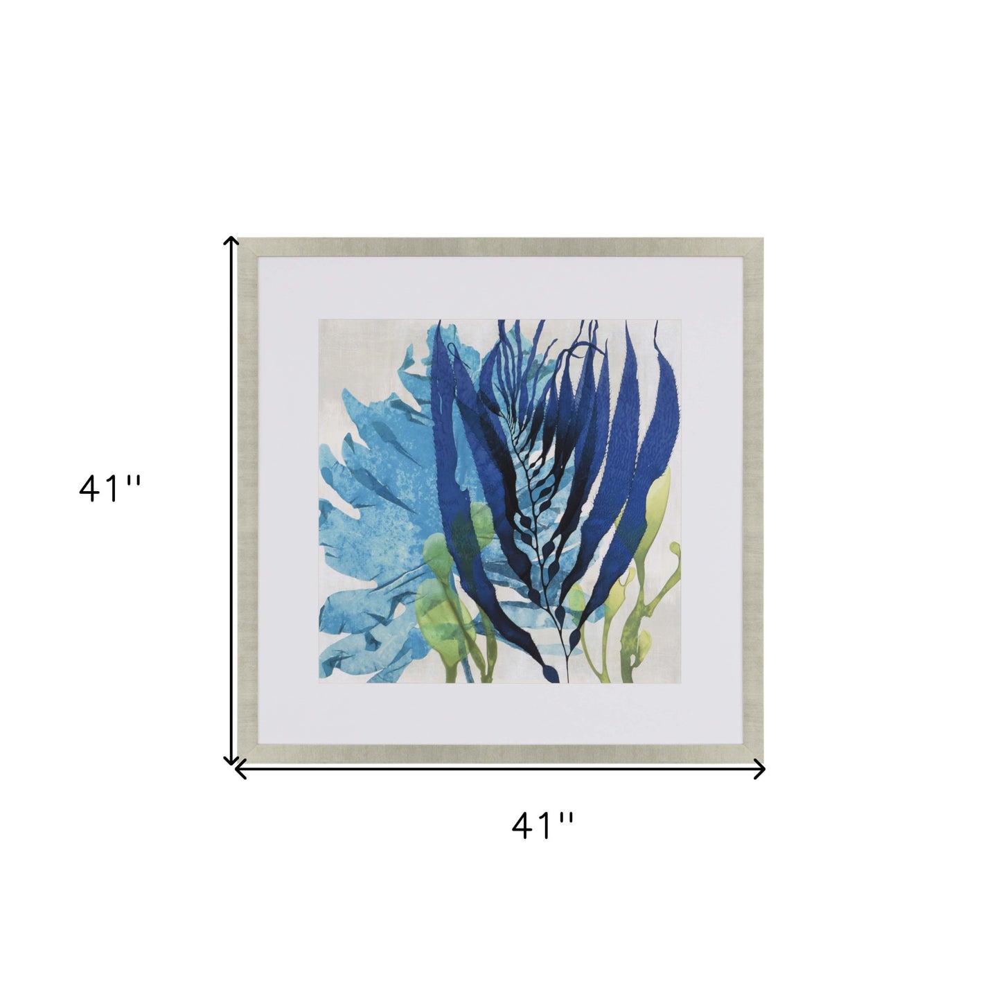 Sea Nature Ii Framed Art Gold Picture Frame Print Wall Art