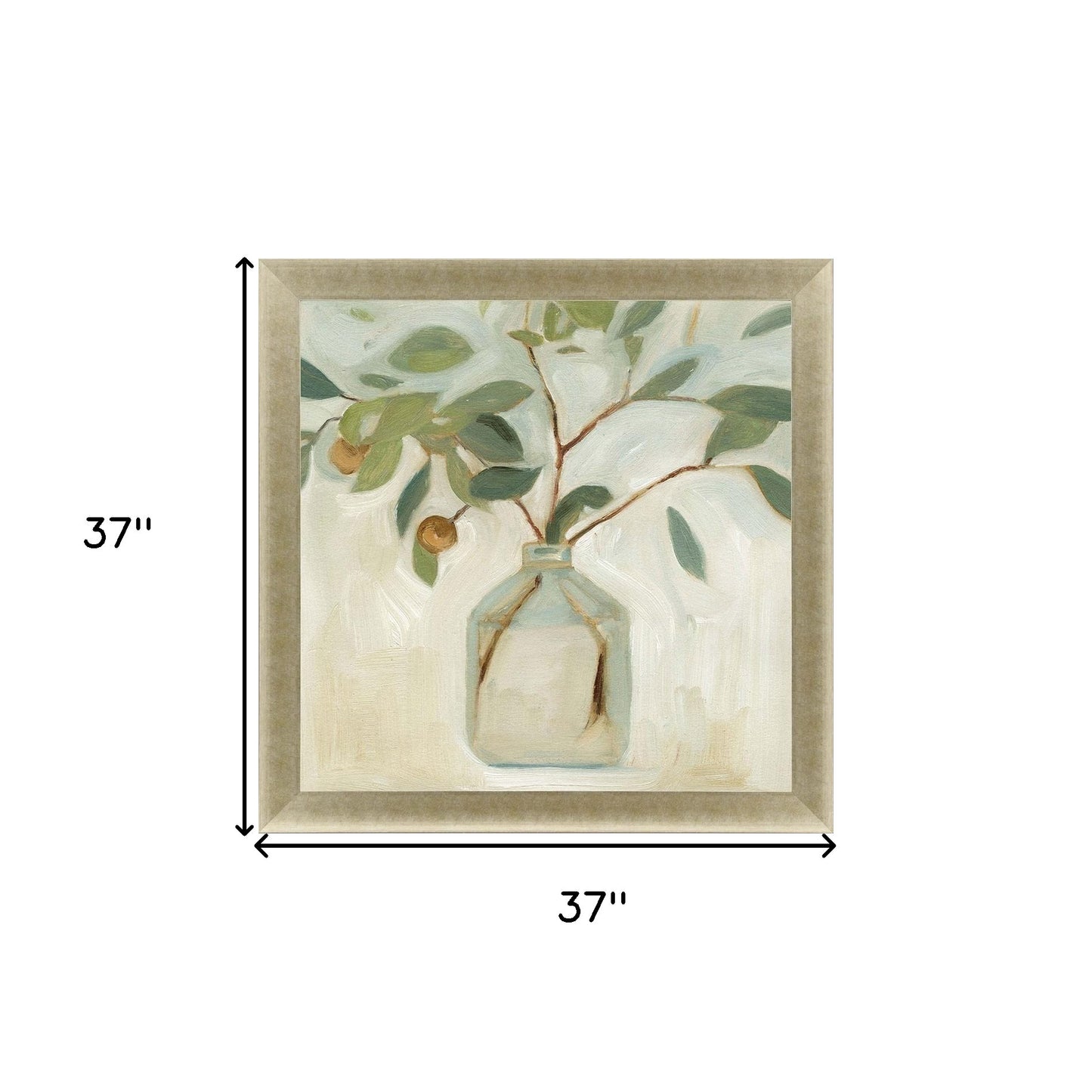 Gold Picture Frame Print Wall Art
