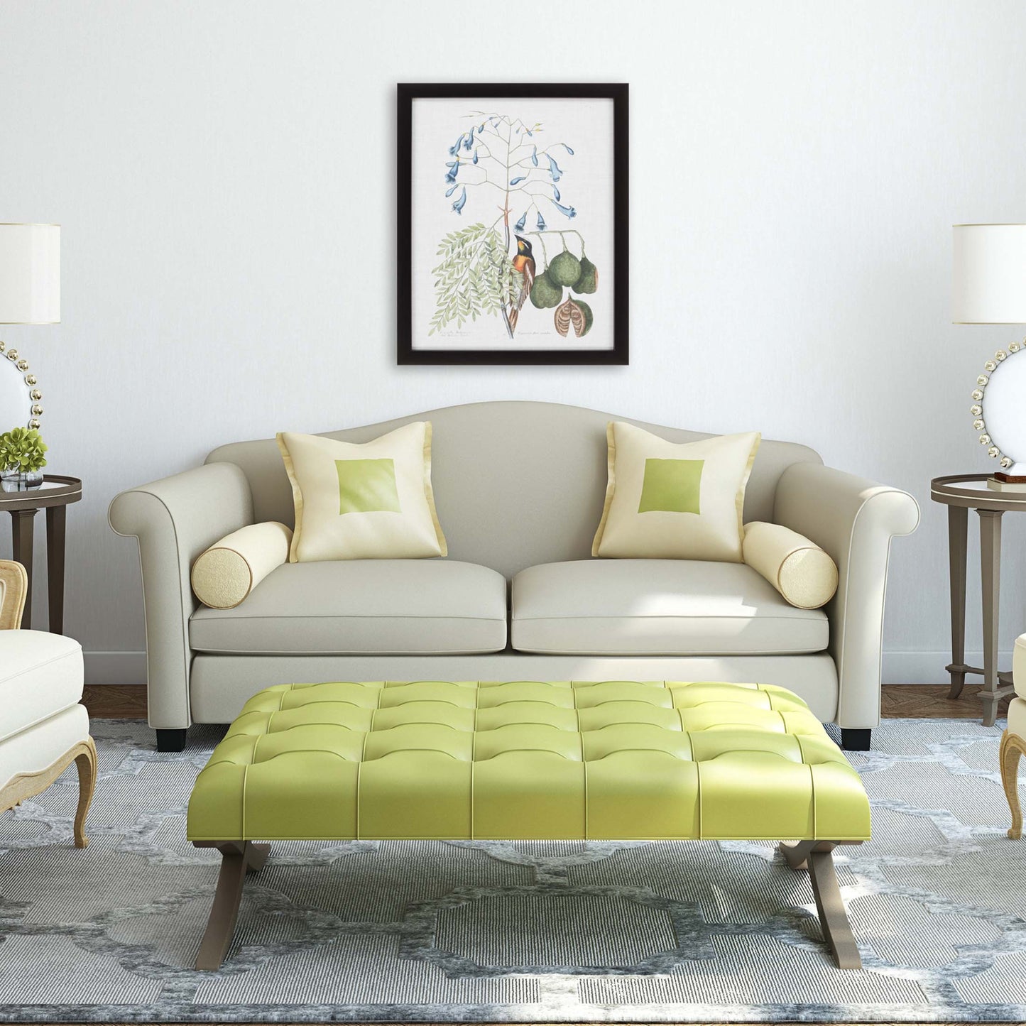 Brown Picture Frame Print Wall Art