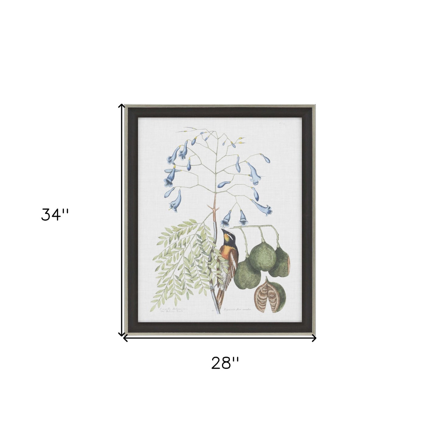 Brown Picture Frame Print Wall Art