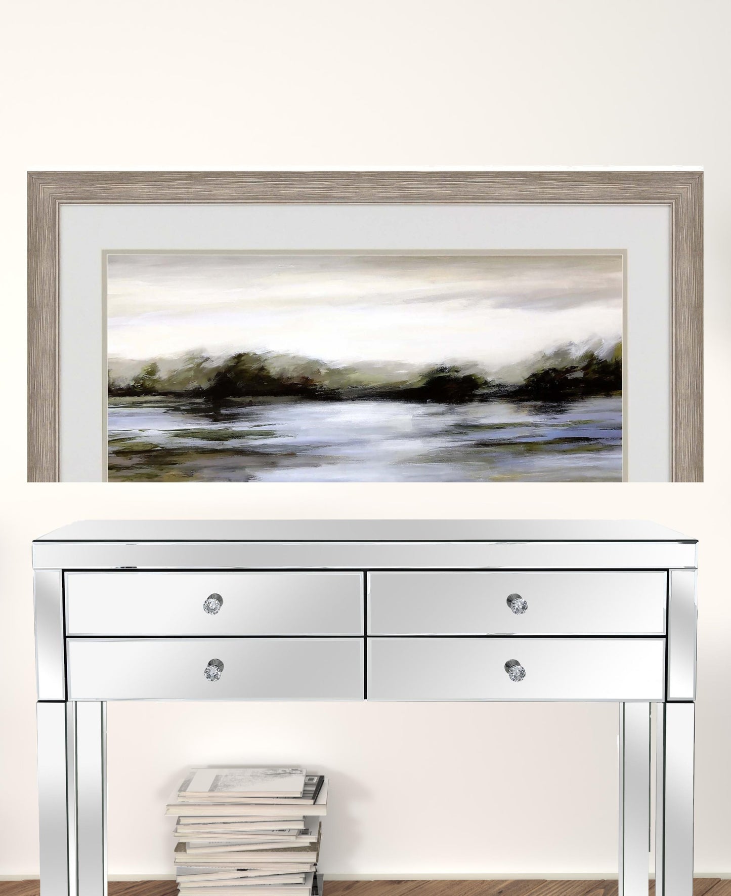 Silver Picture Frame Print Wall Art