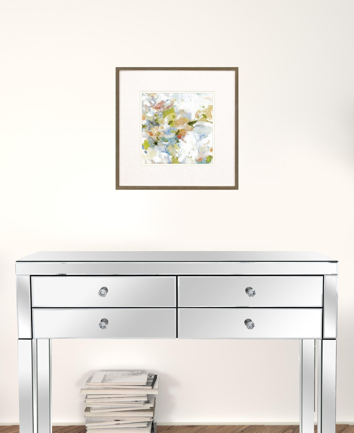 Set Of Four Gold Picture Frame Print Wall Art