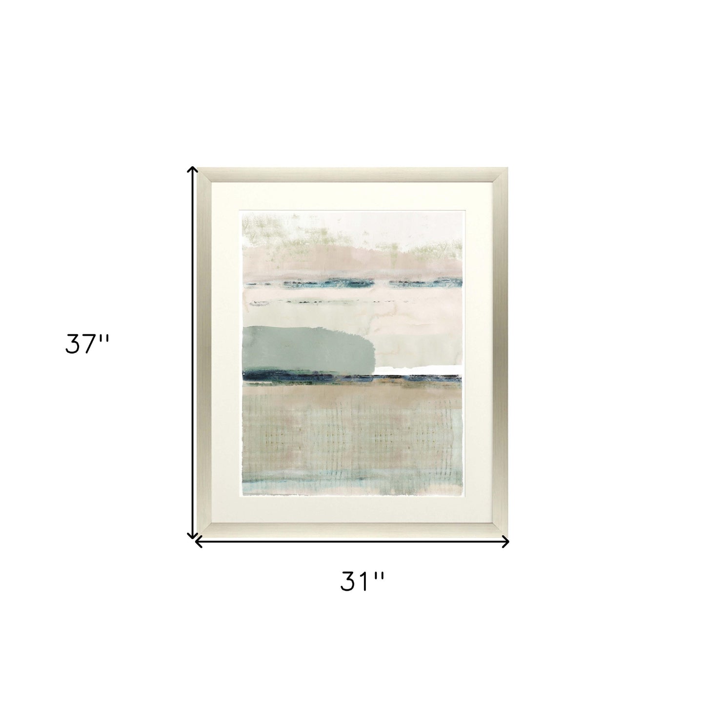 Miles Away I Framed Art Silver Picture Frame Print Wall Art