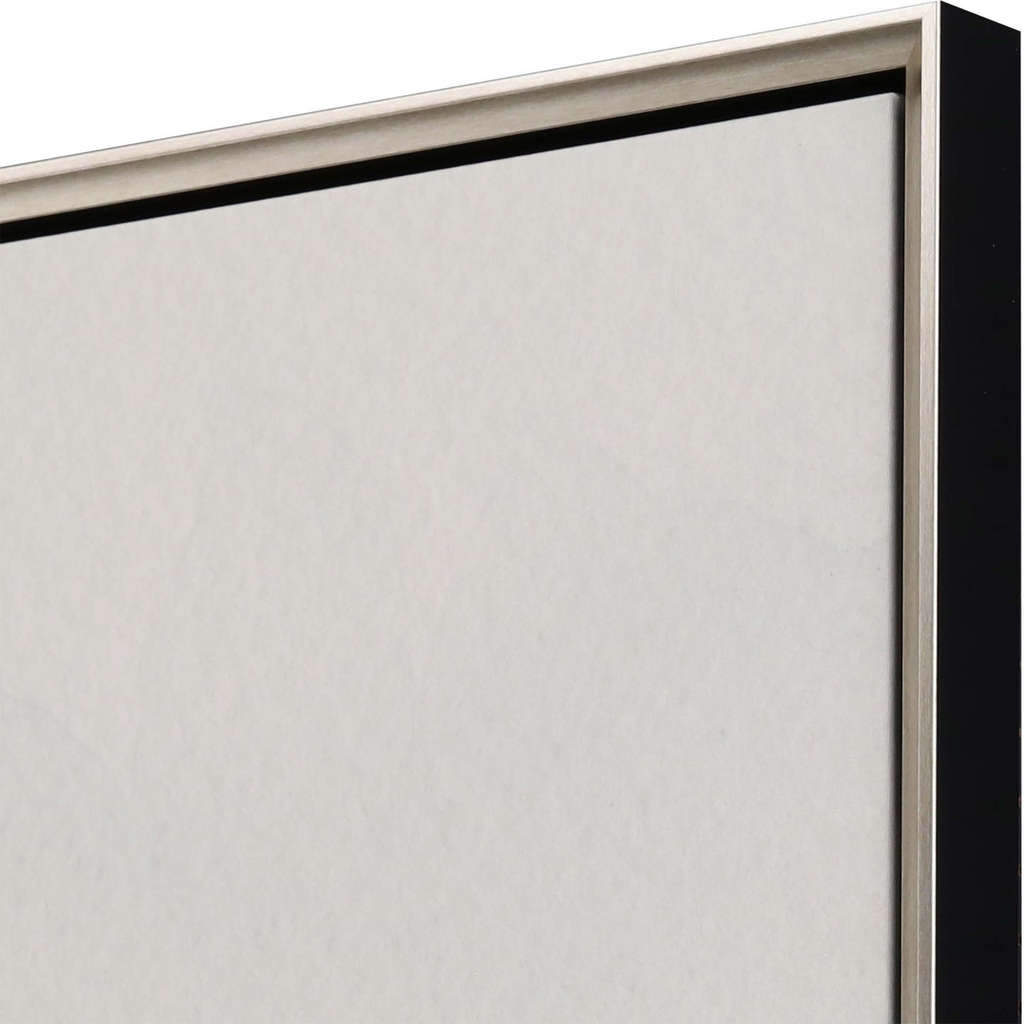Heavy Fog I Canvas Silver Floater Frame Print Wall Art