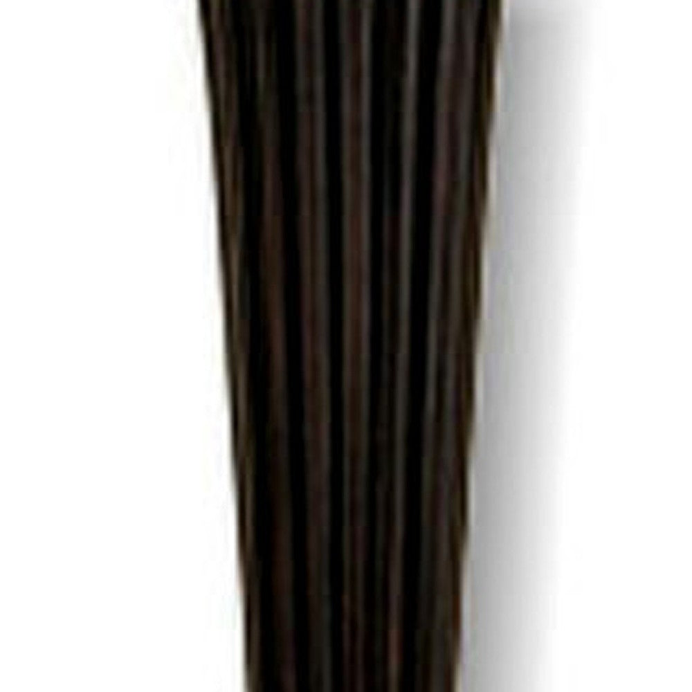 29" Brown Walnut Candlestick Table Lamp With White Classic Empire Shade