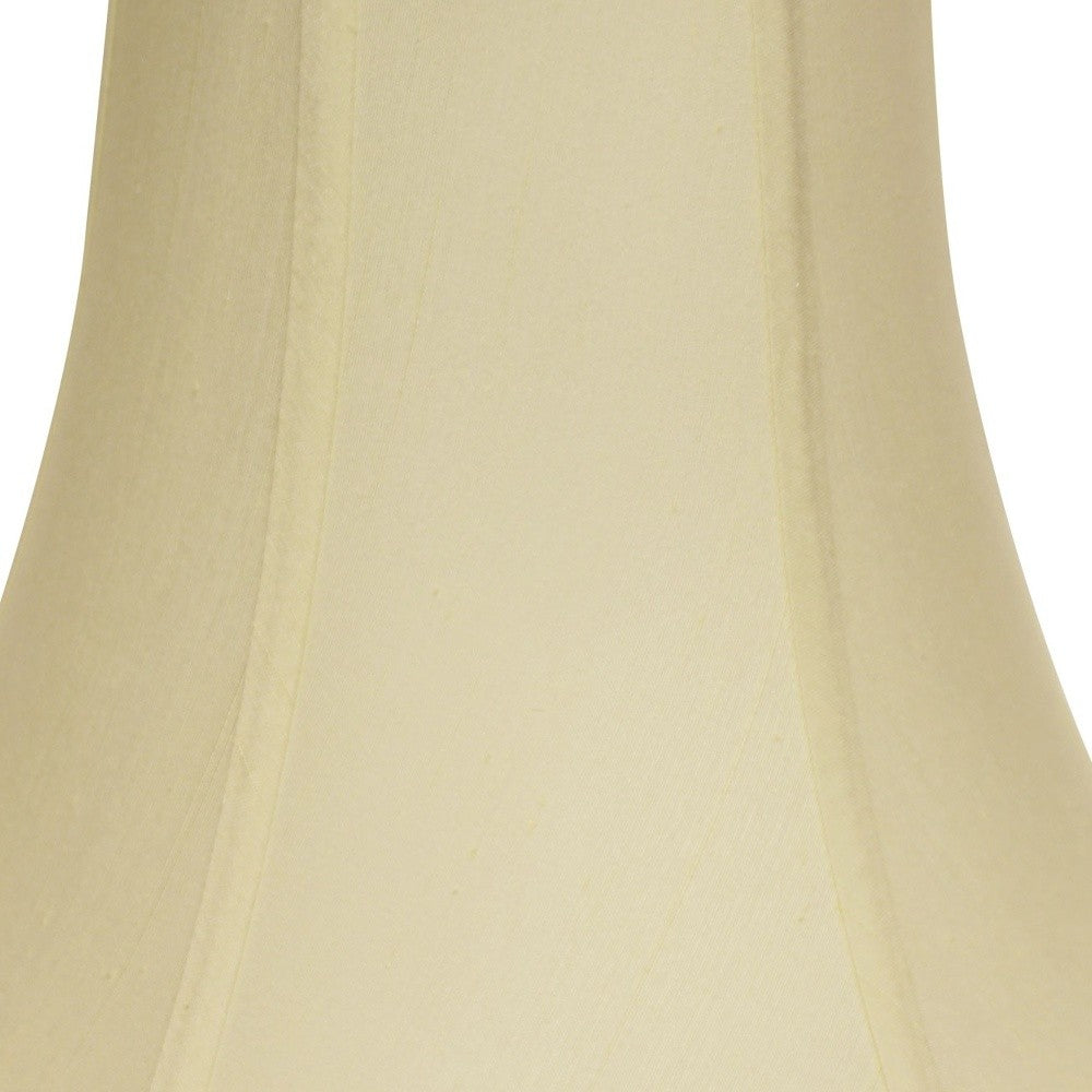 18" Ivory Premium Bell Monay Shantung Lampshade