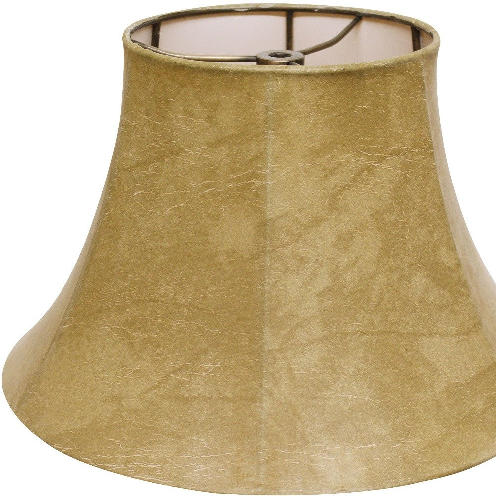 20" Faux Snakeskin Slanted Softback Lampshade