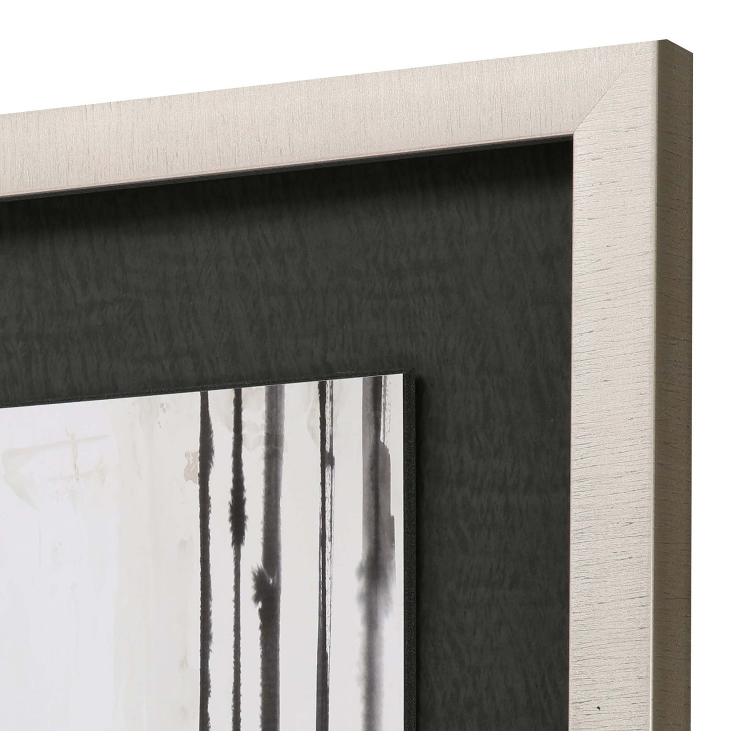 Linearity Ii Framed Art Gold Picture Frame Print Wall Art
