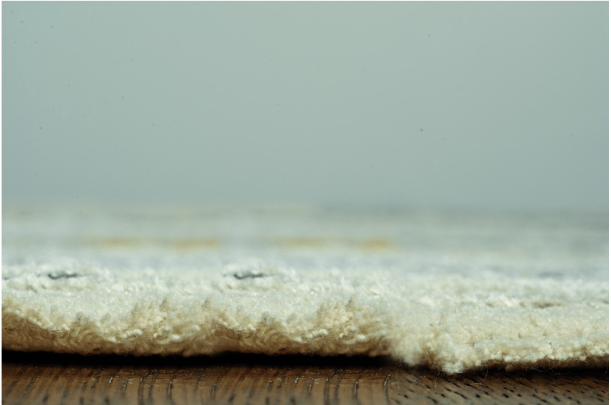 4' X 6' Blue Abstract Dhurrie Area Rug