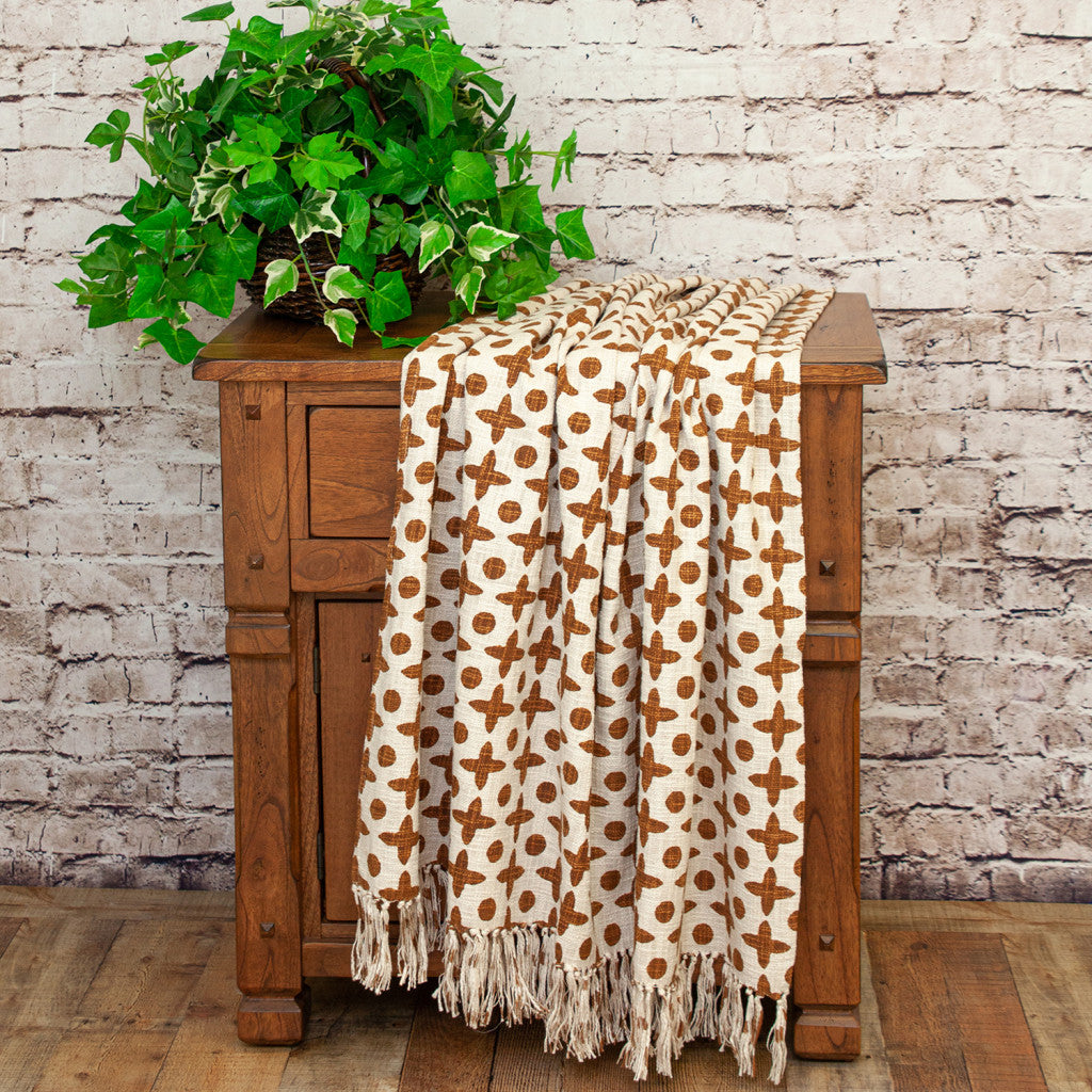 Parkland Collection Print Transitional Blue Rectangle 50" x 60" Throw