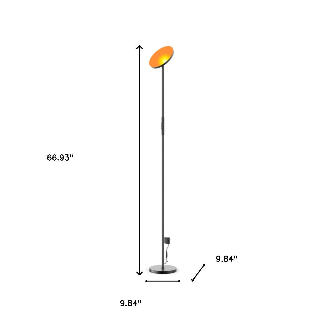 67" Color Changing LED Smart Novelty Floor Lamp