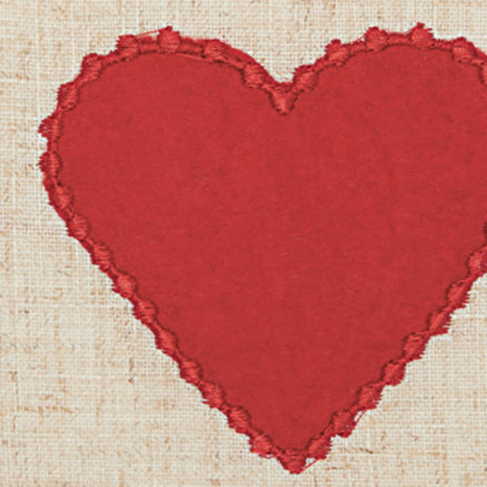 12" X 18" Natural Zippered Polyester Christmas Throw Pillow